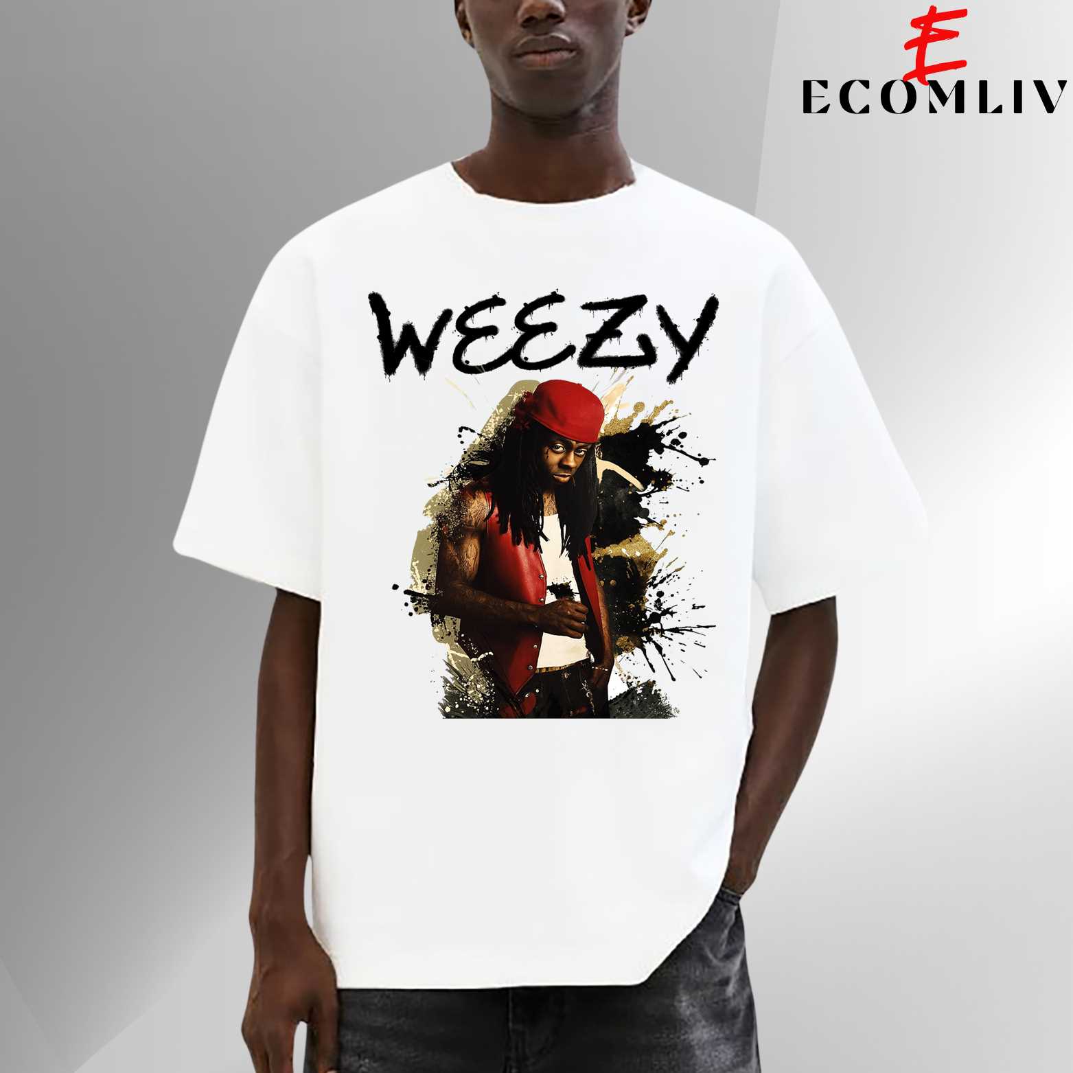 Retro Weezy Tee, Lil Wayne Vibe Shirt, Y2k Rap Merch